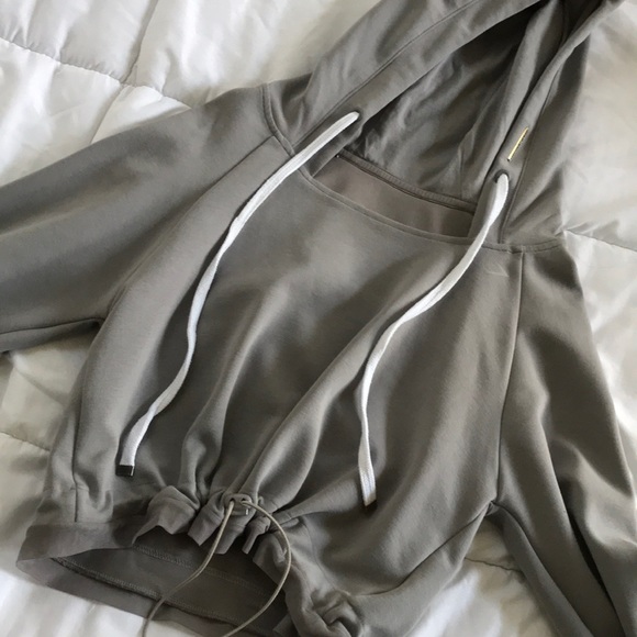 Gymshark Sweaters - Whitney SimmonsXGymshark grey hoodie